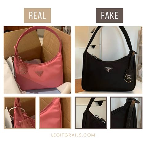 prada re edition 2000 fake vs real|real prada purse.